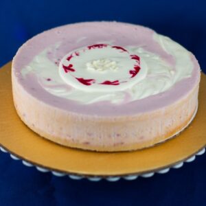 Raspberry White Chocolate Cheesecake